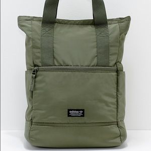 Adidas originals 11 olive tote backpack Clearance